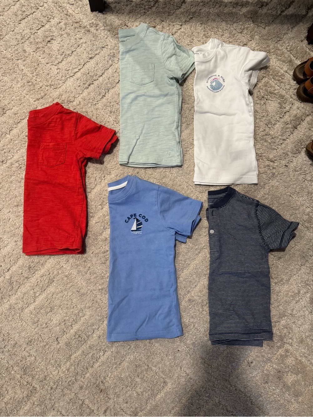 Janie and Jack size 3 EUC tee shirt bundle